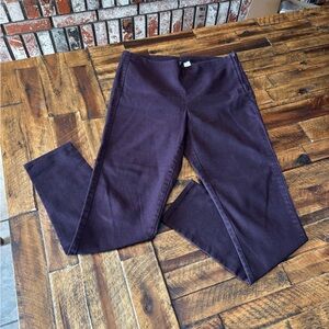 Zara Deep Burgundy Trousers